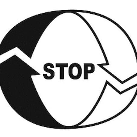 Takaisinveto STOP-merkki