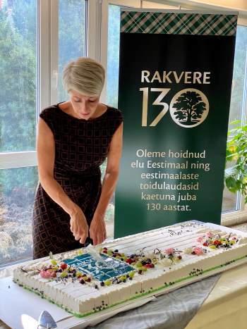 Rakvere 130th anniversary is celebrated eating cake in all locations of oHKScan across the Baltics. 